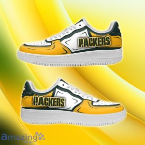 Green Bay Packers Air Force Shoes Style Gift For Men And Women Custom NAF Shoes For Fan Product Photo 1