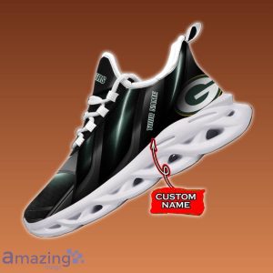 Green Bay Packers Custom Name Max Soul Shoes Impressive Gift Product Photo 1