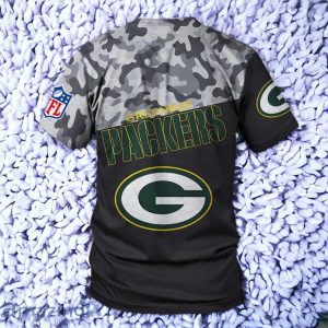 Green Bay Packers Military 3D T Shirt Special Gift For Men And Women Product Photo 2