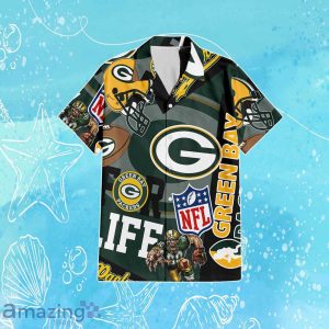 Green Bay Packers NFL Combo Hawaiian Shirt & Short Trending Gift For Fans Product Photo 2