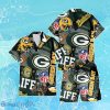 Green Bay Packers NFL Combo Hawaiian Shirt & Short Trending Gift For Fans