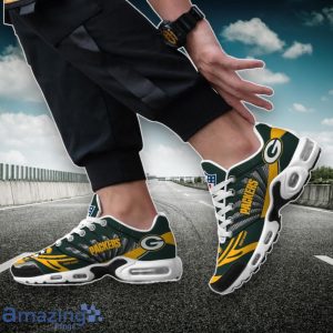 Green Bay Packers NFL Custom Name TN Sport Shoes Air Glide Runners For Fans Product Photo 3
