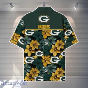 Green Bay Packers NFL Flower Hawaiian Shirt Custom Name Gift Ideas For Men Women Product Photo 3