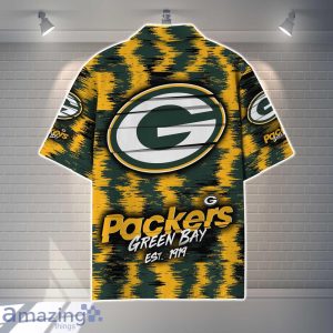 Green Bay Packers NFL Hawaiian Shirt Vintage Custom Name For Fans Product Photo 3