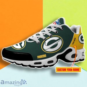 Green Bay Packers NFL Team TN Sport Shoes Custom Name Passion Play Pro For Fan Club Product Photo 1