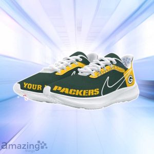 Green Bay Packers NFL Trending Air Mesh Running Shoes Custom Name For Fans Product Photo 2
