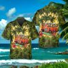Green Beach And Skull Camper Hawaiian Shirt Impressive Gift