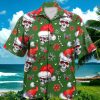 Green Christmas Skull Aloha Hawaiian Shirt Impressive Gift Unisex