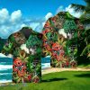 Green Forest Skull Hawaiian Shirt Impressive Gift