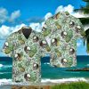 Green Pineapple Skull Hawaiian Shirt Impressive Gift