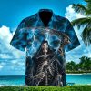 Grim Reaper And The Bone Scythe Hawaiian Shirt For Men Women