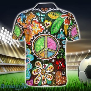 Groovy Spirit Tie Dye Collection Polo Shirt Hippie Designs Polo Shirt Gift For Golf Lover Product Photo 2