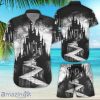 Halloween Scary Palace Art Hawaiian Shirts