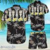 Harley-Davidson Tropical Pattern Hawaiian Shirt