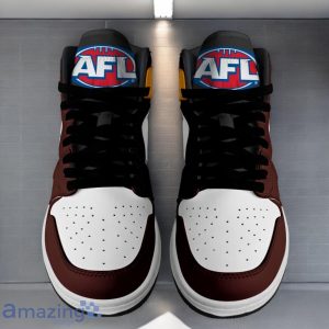 Hawthorn Hawks AFL Air Jordan Hightop Shoes Custom Name Gift For Fans Product Photo 2