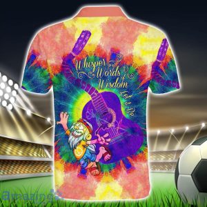 Hippie Horizon Polo Shirt Hippie Designs Polo Shirt Gift For Golf Lover Product Photo 2