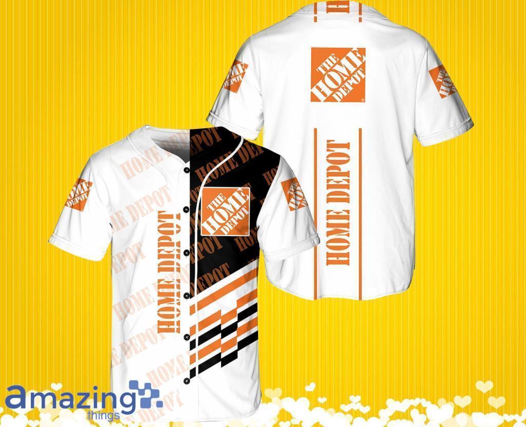 Home Depot Ver2 Logo Babseball Jersey Shirt Gift For Men And Women image Home Depot Ver2 Logo Babseball Jersey Shirt Gift For Men And Women Product Photo 1