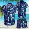 Horror Movie Character Hawaiian Shirt Funny Halloween