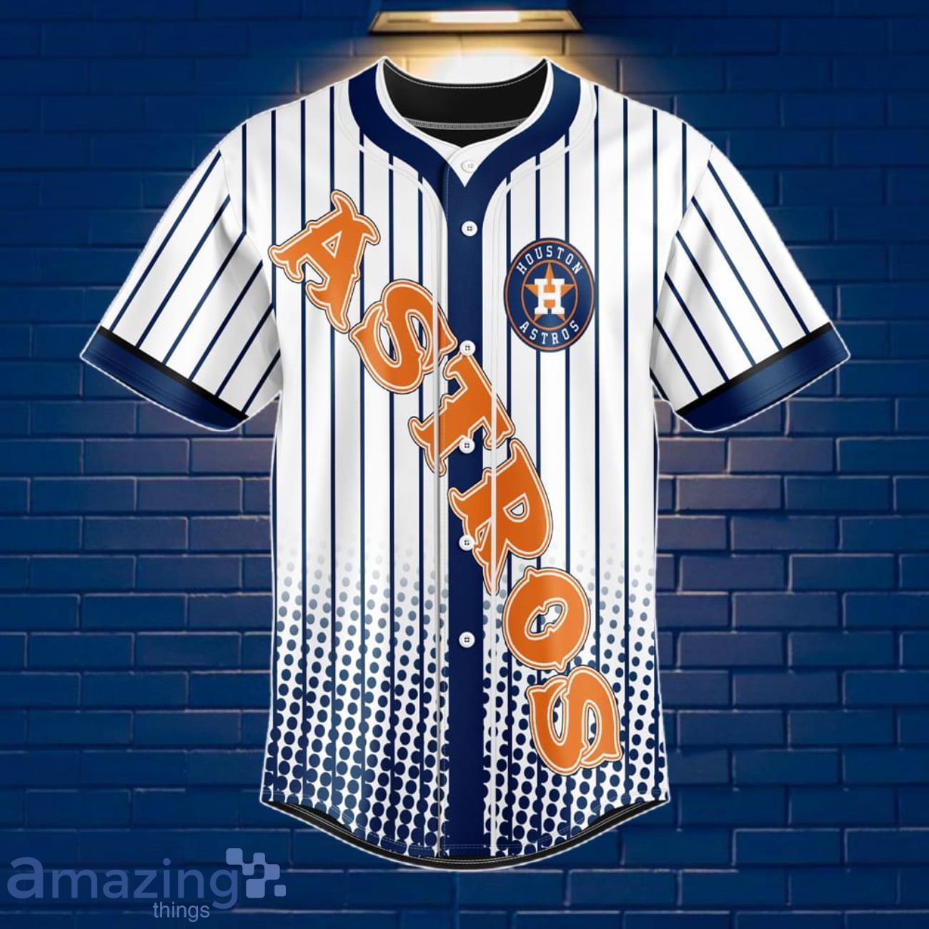 Houston Astros MLB Baseball Jersey Exclusive Editon Custom Number & Name image Houston Astros MLB Baseball Jersey Exclusive Editon Custom Number & Name Product Photo 2