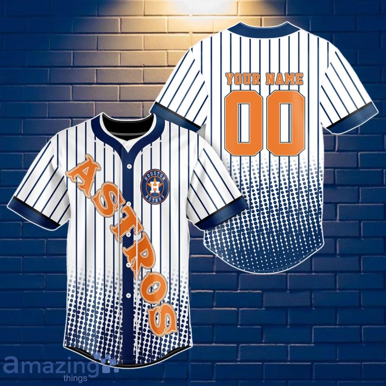 Houston Astros MLB Baseball Jersey Exclusive Editon Custom Number & Name image Houston Astros MLB Baseball Jersey Exclusive Editon Custom Number & Name Product Photo 1