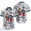 Houston Texans Hawaiian Shirt Taz and Bugs For NFL Team