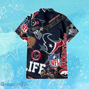 Houston Texans NFL Combo Hawaiian Shirt & Short Trending Gift For Fans Product Photo 3