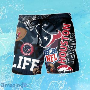 Houston Texans NFL Combo Hawaiian Shirt & Short Trending Gift For Fans Product Photo 4