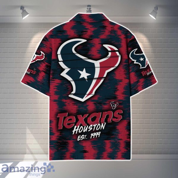 Houston Texans NFL Hawaiian Shirt Vintage Custom Name For Fans Product Photo 3