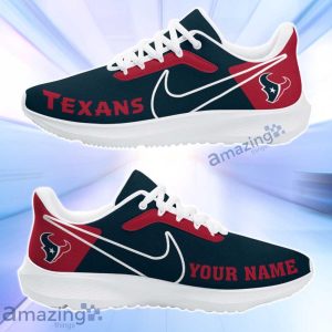 Houston Texans NFL Trending Air Mesh Running Shoes Custom Name For Fans Product Photo 1