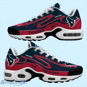 Houston Texans TN Sport Shoes Best Gift For NFL Fans Double Swoosh Custom Name Product Photo 2