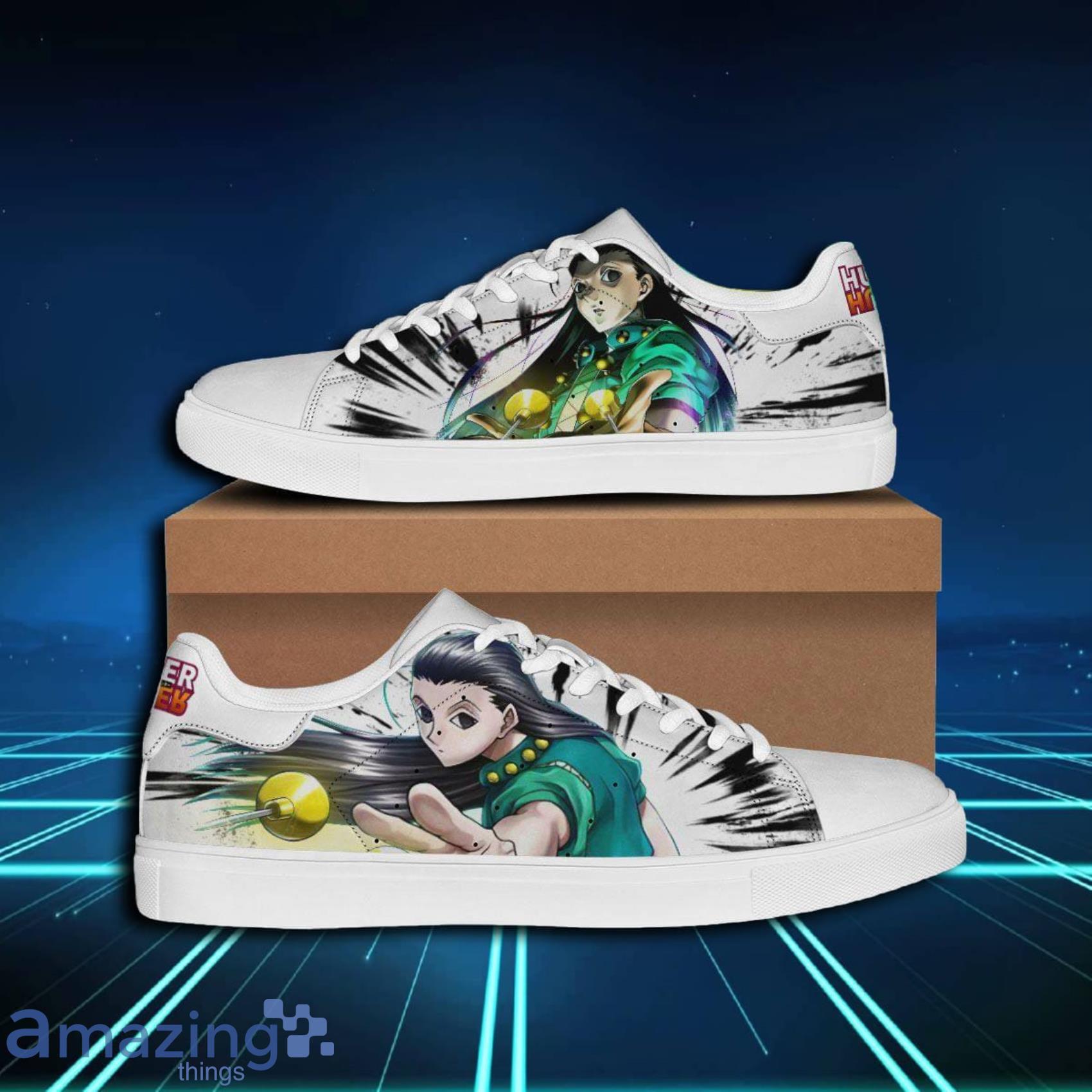 Hunter x Hunter Footwear Skate Sneakers Illumi Zoldyck image Hunter x Hunter Footwear Skate Sneakers Illumi Zoldyck Product Photo 1