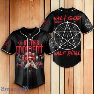 In This Moment Half God Half Devil Custom Number & Name Baseball Jersey Product Photo 1