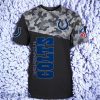 Indianapolis Colts Military 3D T Shirt Special Gift For Men And Women