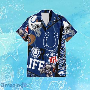 Indianapolis Colts NFL Combo Hawaiian Shirt & Short Trending Gift For Fans Product Photo 2