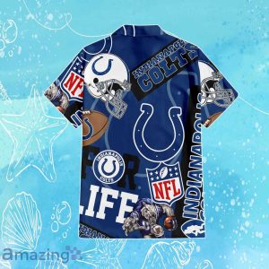 Indianapolis Colts NFL Combo Hawaiian Shirt & Short Trending Gift For Fans Product Photo 3