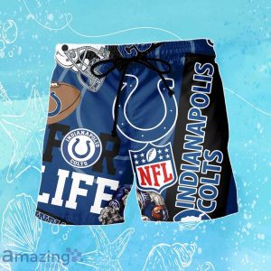 Indianapolis Colts NFL Combo Hawaiian Shirt & Short Trending Gift For Fans Product Photo 4