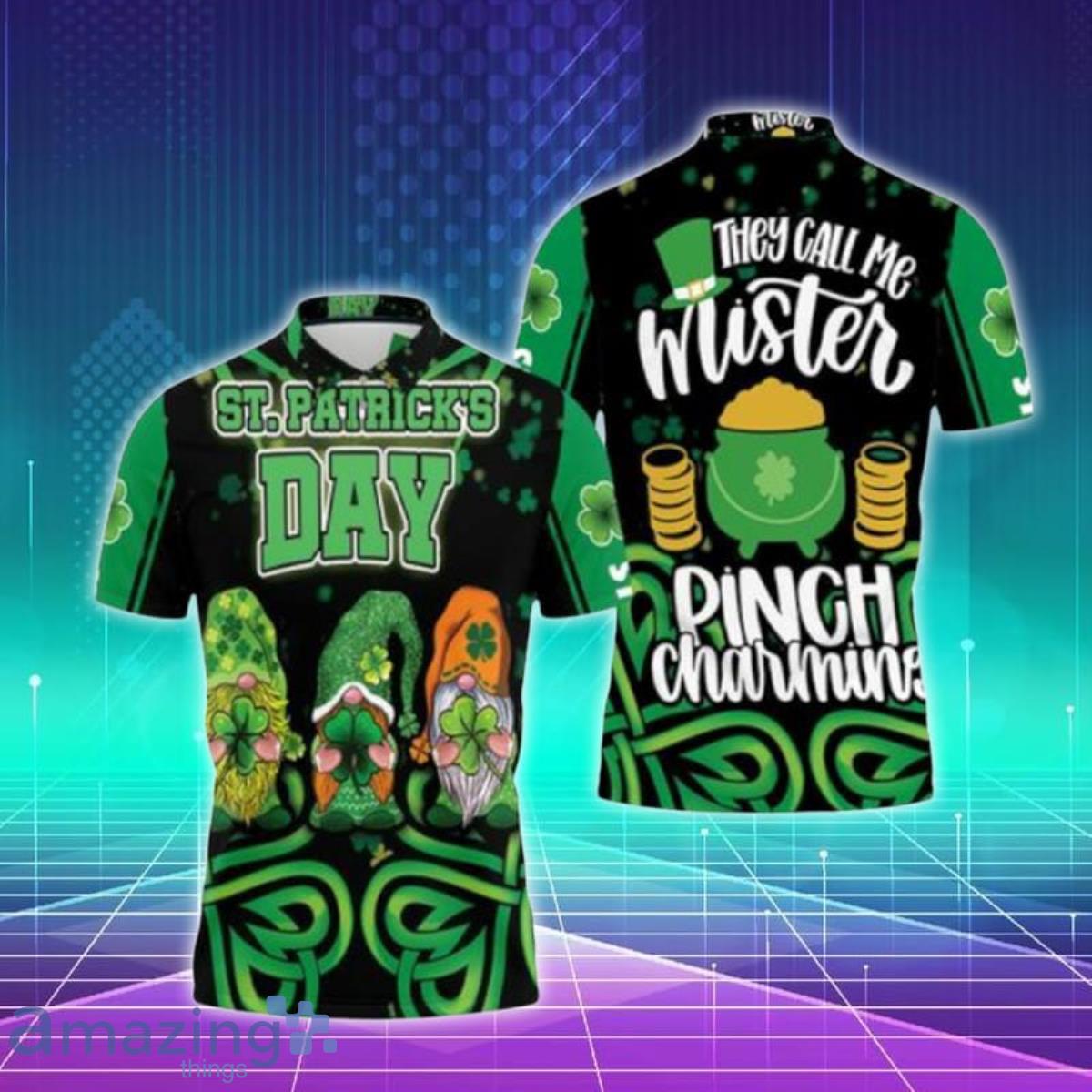 Irish Gnomes Saint Patrick Day They Call Us Whister Pinch Charming Polo Shirts Special Gift image Irish Gnomes Saint Patrick Day They Call Us Whister Pinch Charming Polo Shirts Special Gift Product Photo 1