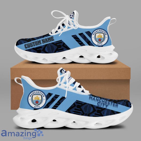 Manchester City Champions League Custom Name Max Soul Shoes Leading The Trend Of Sport Sneakers Product Photo 1