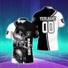 Jack Skellington Las Vegas Raiders Custom Name & Number Polo Shirts Special Gift For Men And Women