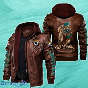 Jacksonville Jaguars 2D Leather Jacket Style Gift Product Photo 1