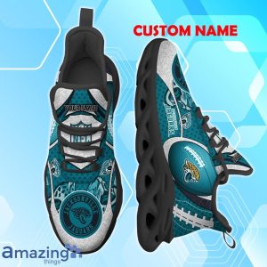 Jacksonville Jaguars NFL Fan Edition Custom Name Max Soul Comfort Shoes Product Photo 2