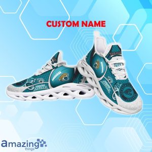Jacksonville Jaguars NFL Fan Edition Custom Name Max Soul Comfort Shoes Product Photo 3