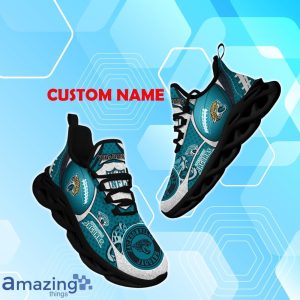 Jacksonville Jaguars NFL Fan Edition Custom Name Max Soul Comfort Shoes Product Photo 1