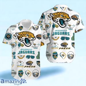 Jacksonville Jaguars NFL Hawaiian Shirt And Short Trending 2024 For Men Women Product Photo 2