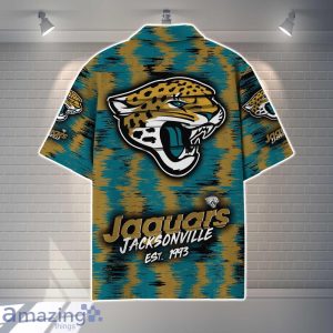 Jacksonville Jaguars NFL Hawaiian Shirt Vintage Custom Name For Fans Product Photo 3