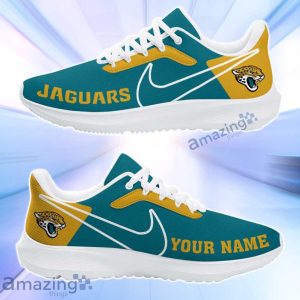 Jacksonville Jaguars NFL Trending Air Mesh Running Shoes Custom Name For Fans Product Photo 1