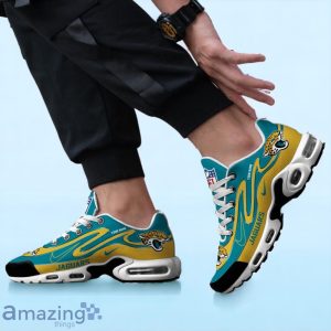 Jacksonville Jaguars TN Sport Shoes Best Gift For NFL Fans Double Swoosh Custom Name Product Photo 3