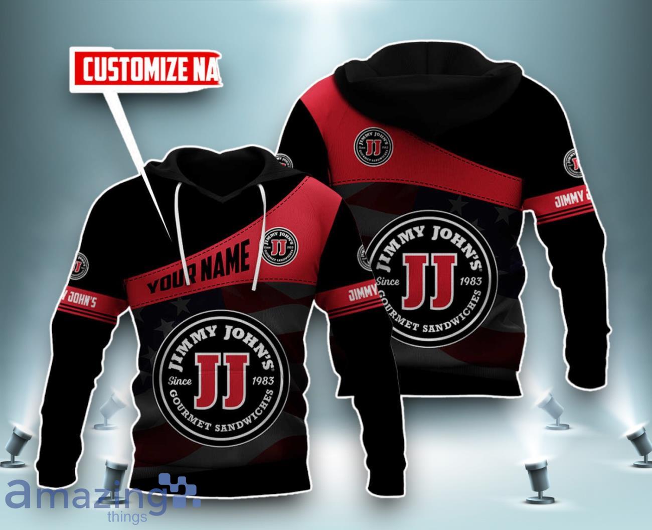 Jimmy John's 3D Shirt All Over Print Custom Name Unisex Edition For Men Women image Jimmy John's 3D Shirt All Over Print Custom Name Unisex Edition For Men Women