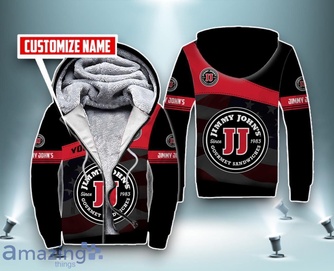 Jimmy John's 3D Shirt All Over Print Custom Name Unisex Edition For Men Women image Jimmy John's 3D Shirt All Over Print Custom Name Unisex Edition For Men Women Product Photo 3