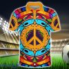 Joyful Hippie Tie Dye Styles Polo Shirt Hippie Designs Polo Shirt Gift For Golf Lover
